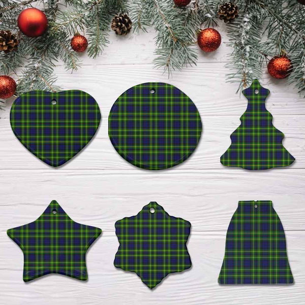 Scottish Campbell of Breadalbane Modern Clan Tartan Ceramic Ornament All Tartan Plaid