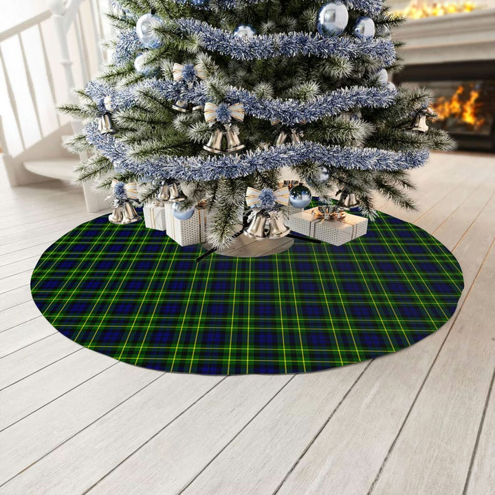 Scottish Campbell of Breadalbane Modern Clan Tartan Christmas Tree Skirt No Tassels 3 Tartan Plaid