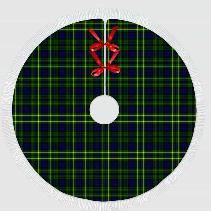 Scottish Campbell of Breadalbane Modern Clan Tartan Christmas Tree Skirt Tassels 1 Tartan Plaid
