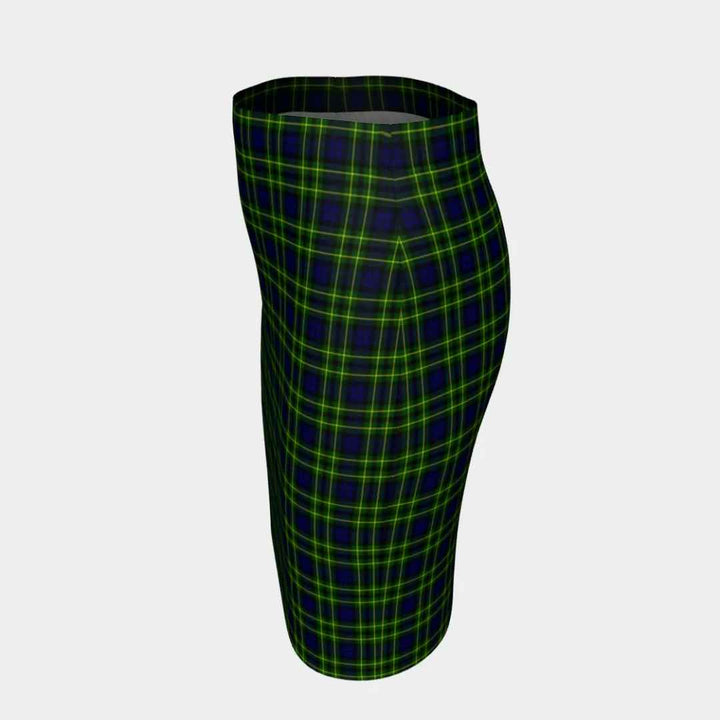 Scottish Campbell of Breadalbane Modern Clan Tartan Fitted Skirt Tartan Plaid 2