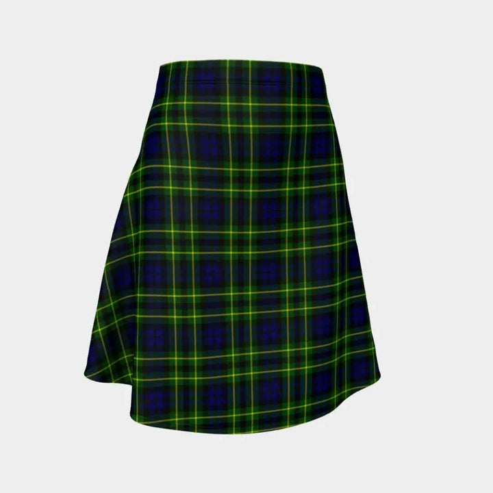 Scottish Campbell of Breadalbane Modern Clan Tartan Flare Skirt Tartan Plaid 1