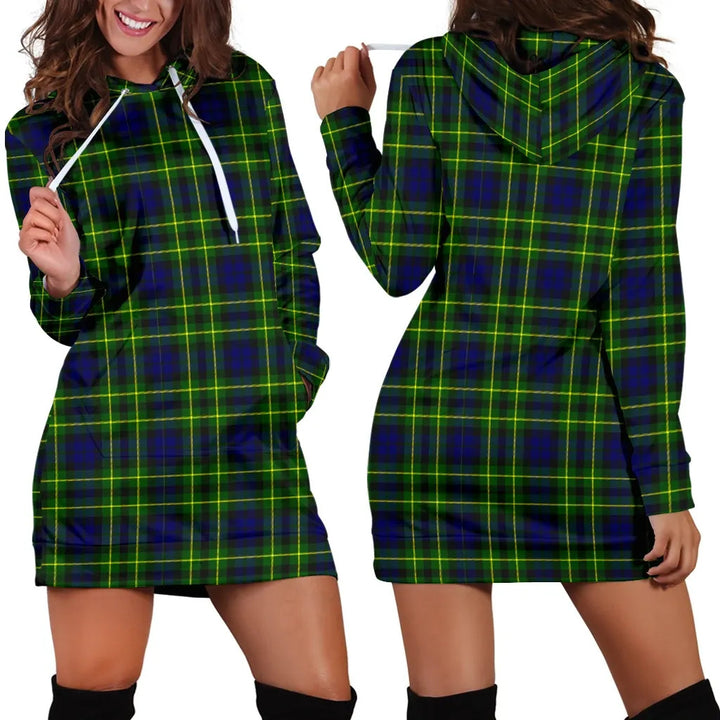 Scottish Campbell of Breadalbane Modern Clan Tartan Hoodie Dress