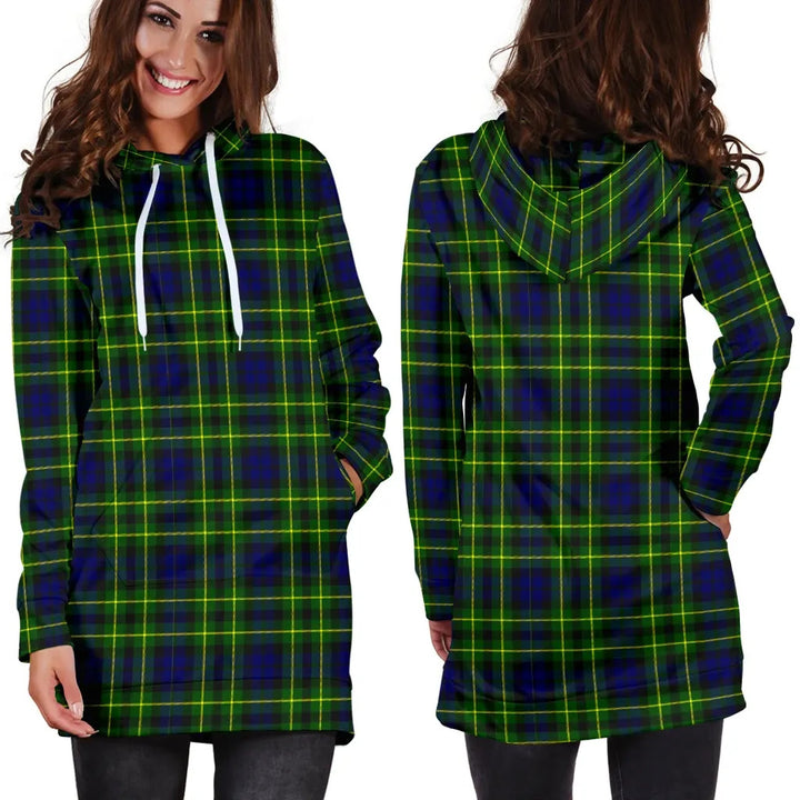 Scottish Campbell of Breadalbane Modern Clan Tartan Hoodie Dress