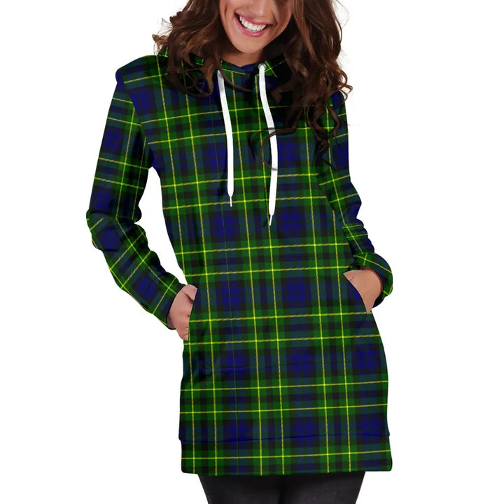 Scottish Campbell of Breadalbane Modern Clan Tartan Hoodie Dress