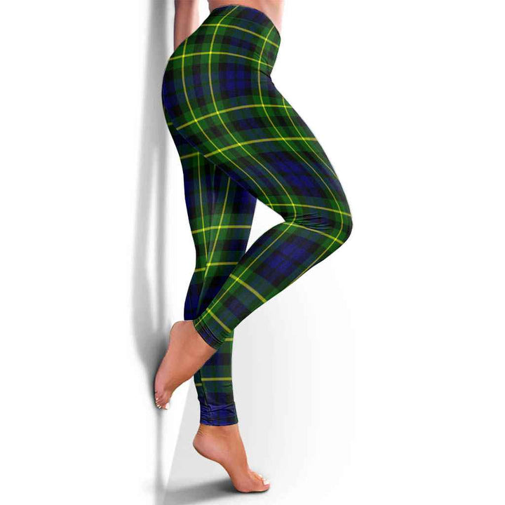 Scottish Campbell of Breadalbane Modern Clan Tartan Women Leggings Tartan Plaid 4