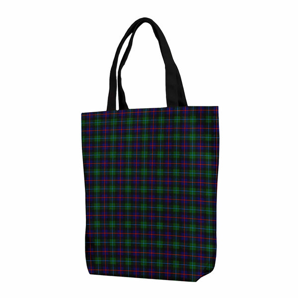 Scottish Campbell of Cawdor Modern Clan Tartan Canvas Bag With Shoulder Strap Tartan Plaid 1
