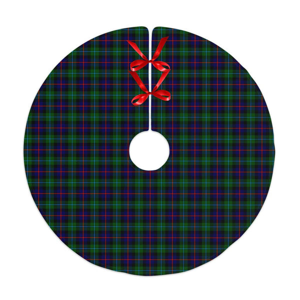 Scottish Campbell of Cawdor Modern Clan Tartan Christmas Tree Skirt No Tassels 1 Tartan Plaid