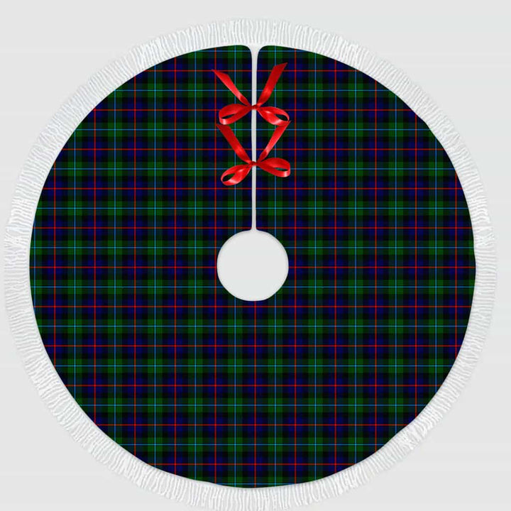 Scottish Campbell of Cawdor Modern Clan Tartan Christmas Tree Skirt Tassels 1 Tartan Plaid