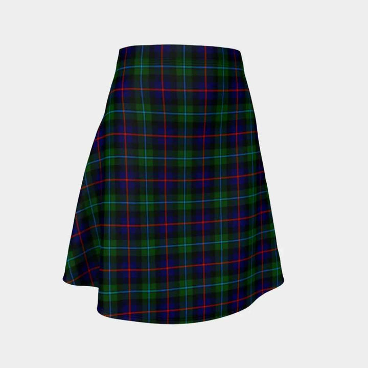 Scottish Campbell of Cawdor Modern Clan Tartan Flare Skirt Tartan Plaid 1