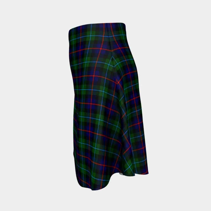 Scottish Campbell of Cawdor Modern Clan Tartan Flare Skirt Tartan Plaid 2
