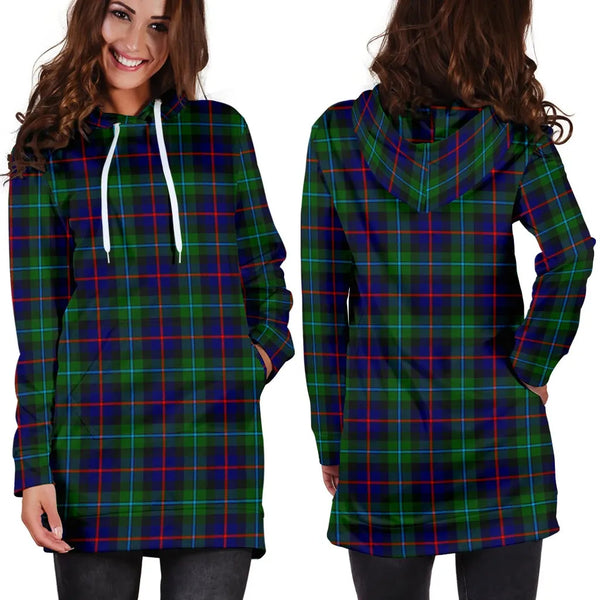 Scottish Campbell of Cawdor Modern Clan Tartan Hoodie Dress