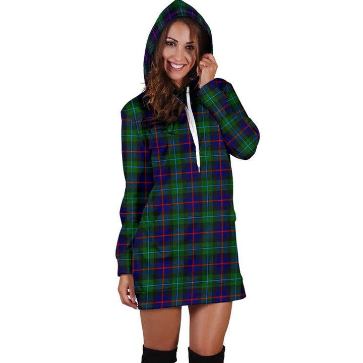 Scottish Campbell of Cawdor Modern Clan Tartan Hoodie Dress