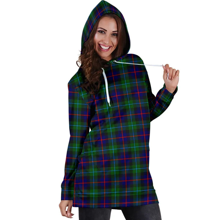 Scottish Campbell of Cawdor Modern Clan Tartan Hoodie Dress