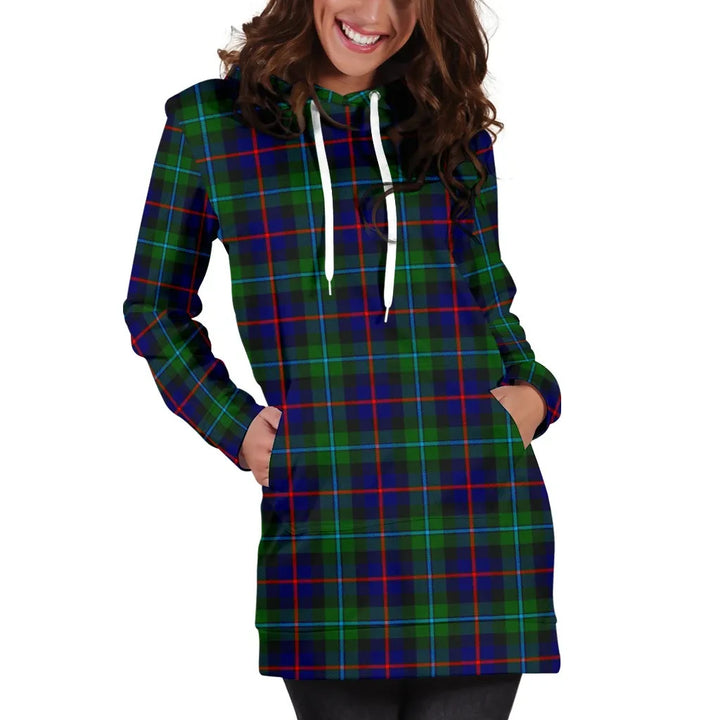 Scottish Campbell of Cawdor Modern Clan Tartan Hoodie Dress