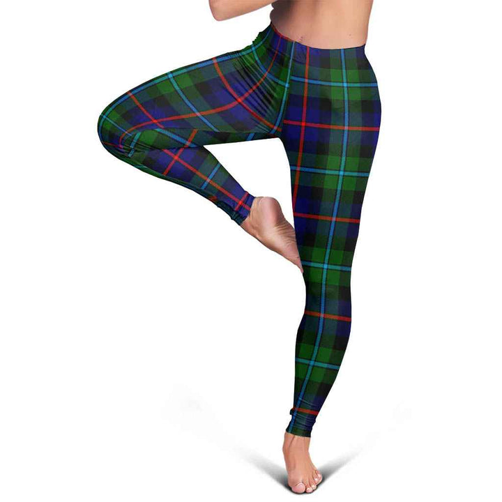 Scottish Campbell of Cawdor Modern Clan Tartan Women Leggings Tartan Plaid 5
