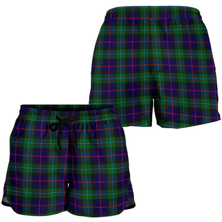 Scottish Campbell of Cawdor Modern Clan Tartan Women Shorts