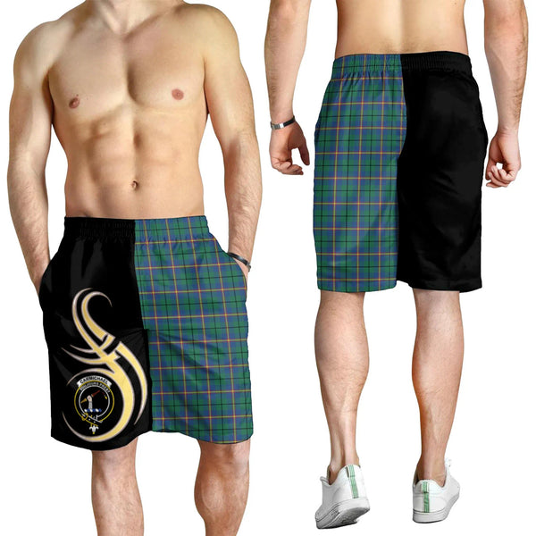 Scottish Carmichael Ancient Clan Crest Tartan Believe in Me Men's Shorts