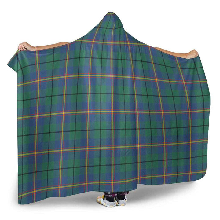 Scottish Carmichael Ancient Clan Tartan Hooded Blanket Tartan Plaid 2