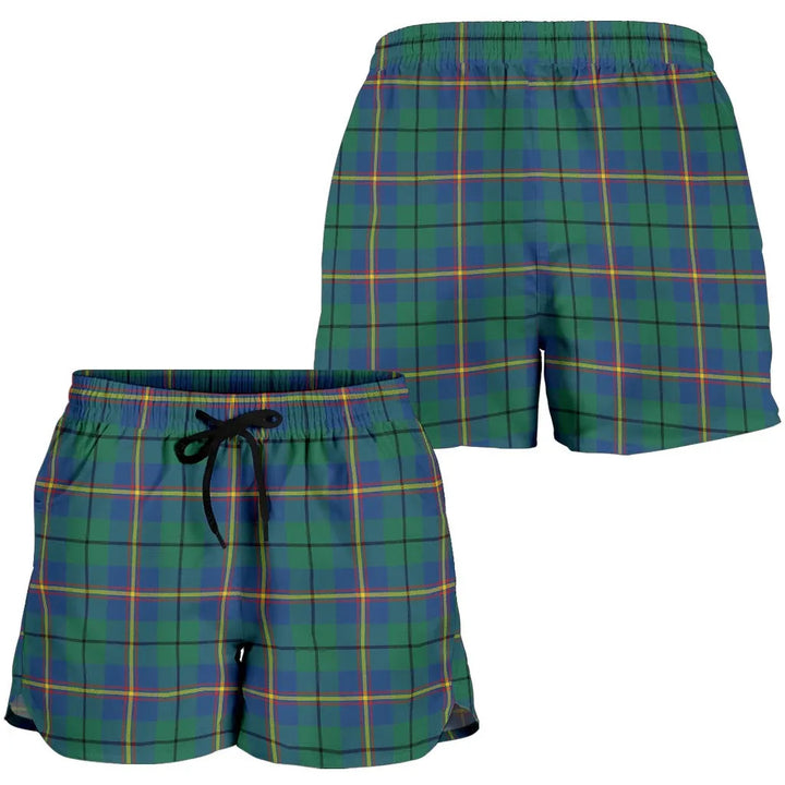 Scottish Carmichael Ancient Clan Tartan Women Shorts
