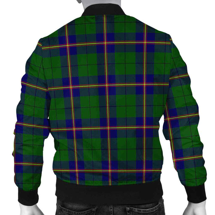 Scottish Carmichael Modern Clan Tartan Bomber Jacket Tartan Plaid 3