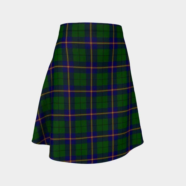 Scottish Carmichael Modern Clan Tartan Flare Skirt Tartan Plaid 1