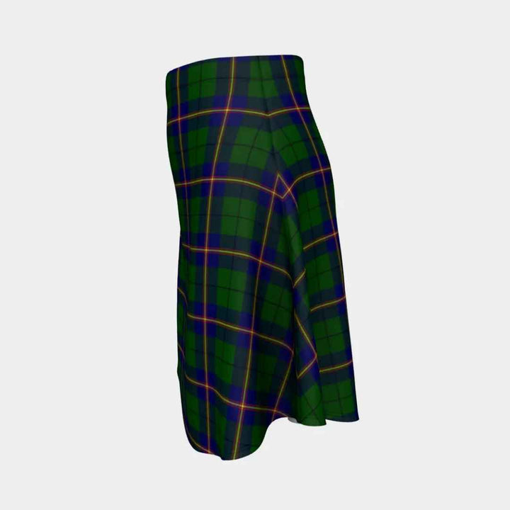 Scottish Carmichael Modern Clan Tartan Flare Skirt Tartan Plaid 2