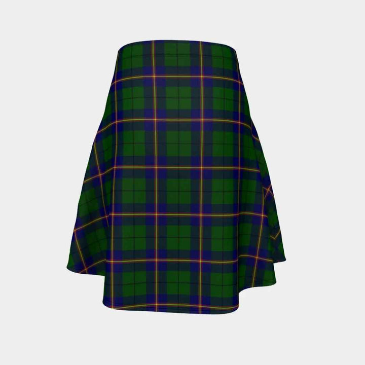 Scottish Carmichael Modern Clan Tartan Flare Skirt Tartan Plaid 4