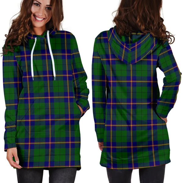 Scottish Carmichael Modern Clan Tartan Hoodie Dress