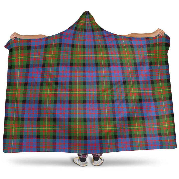 Scottish Carnegie Ancient Clan Tartan Hooded Blanket Tartan Plaid 1