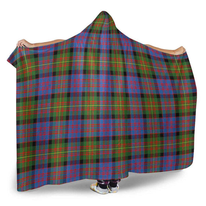 Scottish Carnegie Ancient Clan Tartan Hooded Blanket Tartan Plaid 2