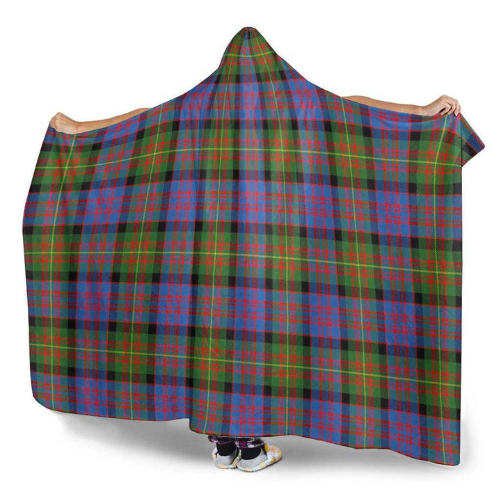 Scottish Carnegie Ancient Clan Tartan Hooded Blanket Tartan Plaid 3