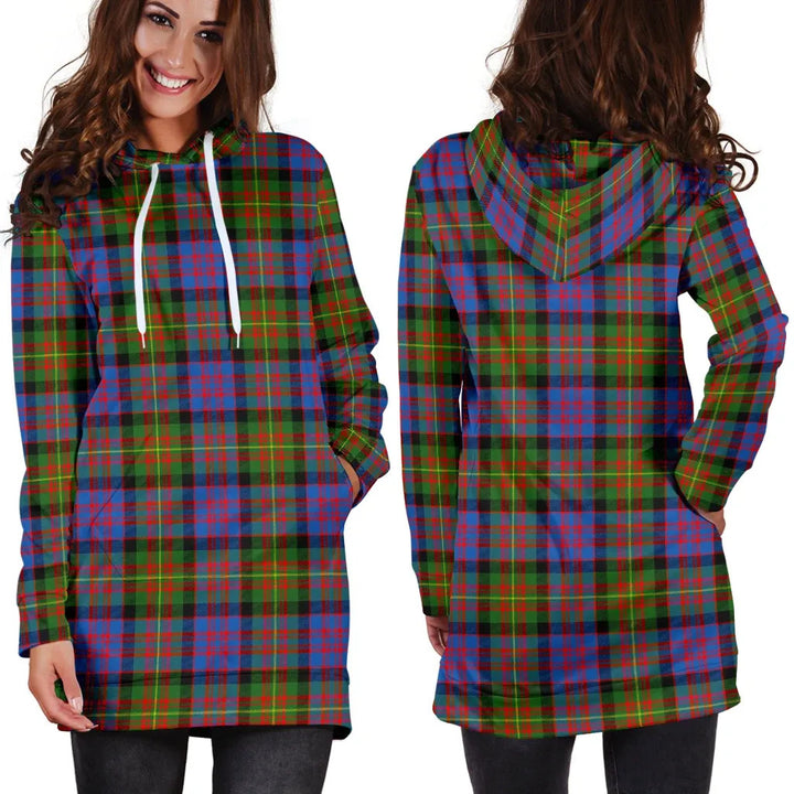 Scottish Carnegie Ancient Clan Tartan Hoodie Dress
