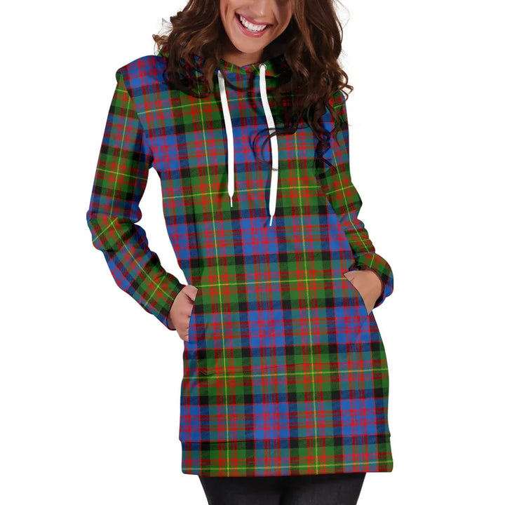 Scottish Carnegie Ancient Clan Tartan Hoodie Dress