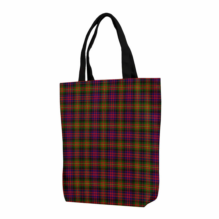 Scottish Carnegie Modern Clan Tartan Canvas Bag With Shoulder Strap Tartan Plaid 1