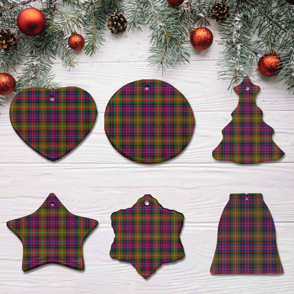 Scottish Carnegie Modern Clan Tartan Ceramic Ornament All Tartan Plaid