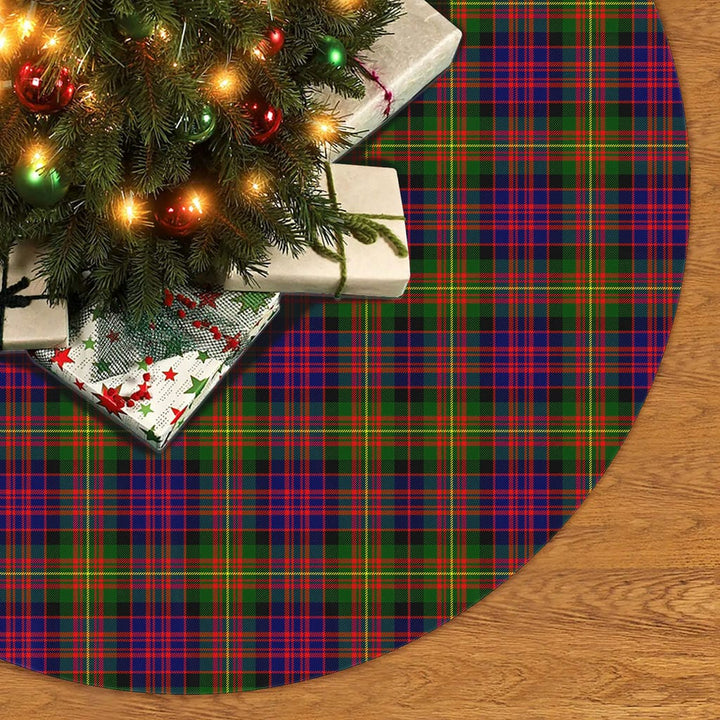 Scottish Carnegie Modern Clan Tartan Christmas Tree Skirt No Tassels 2 Tartan Plaid