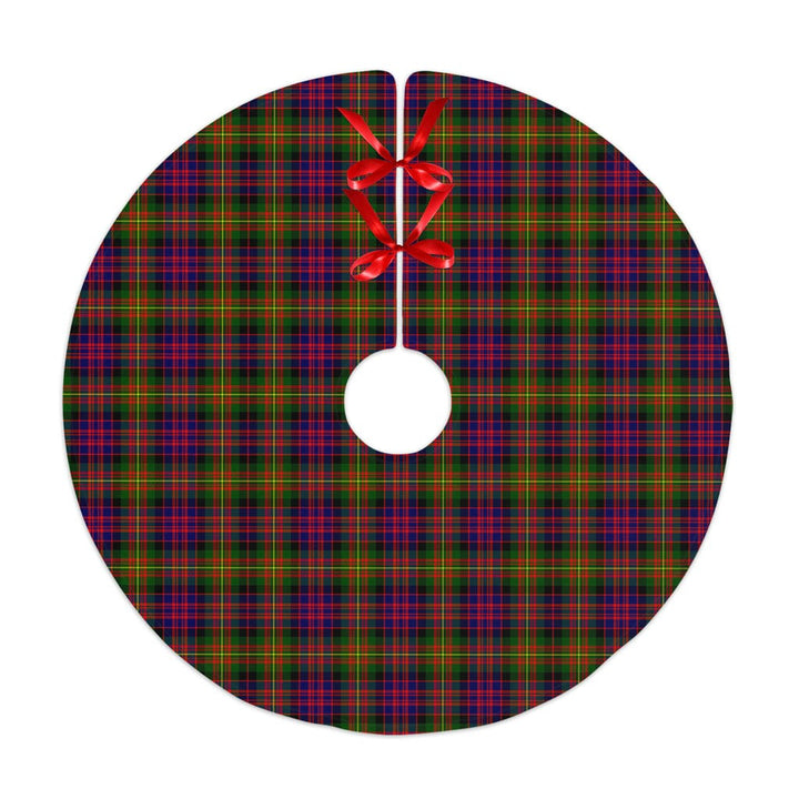 Scottish Carnegie Modern Clan Tartan Christmas Tree Skirt No Tassels 1 Tartan Plaid