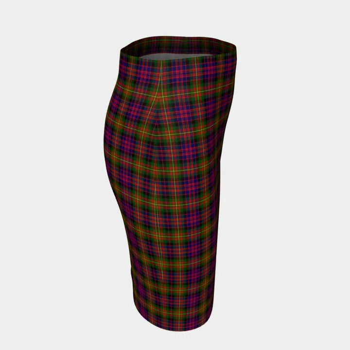 Scottish Carnegie Modern Clan Tartan Fitted Skirt Tartan Plaid 3