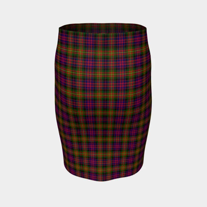 Scottish Carnegie Modern Clan Tartan Fitted Skirt Tartan Plaid 4