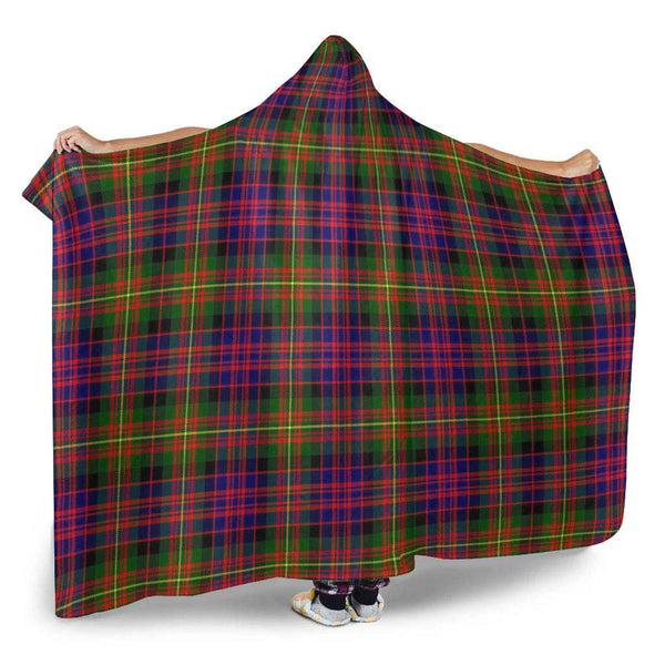 Scottish Carnegie Modern Clan Tartan Hooded Blanket Tartan Plaid 2