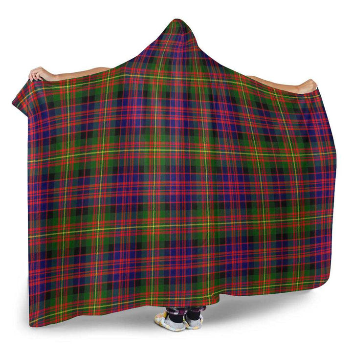 Scottish Carnegie Modern Clan Tartan Hooded Blanket Tartan Plaid 2