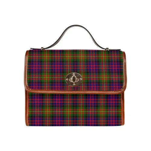 Scottish Carnegie Modern Clan Tartan Waterproof Canvas Bag Tartan Plaid 1