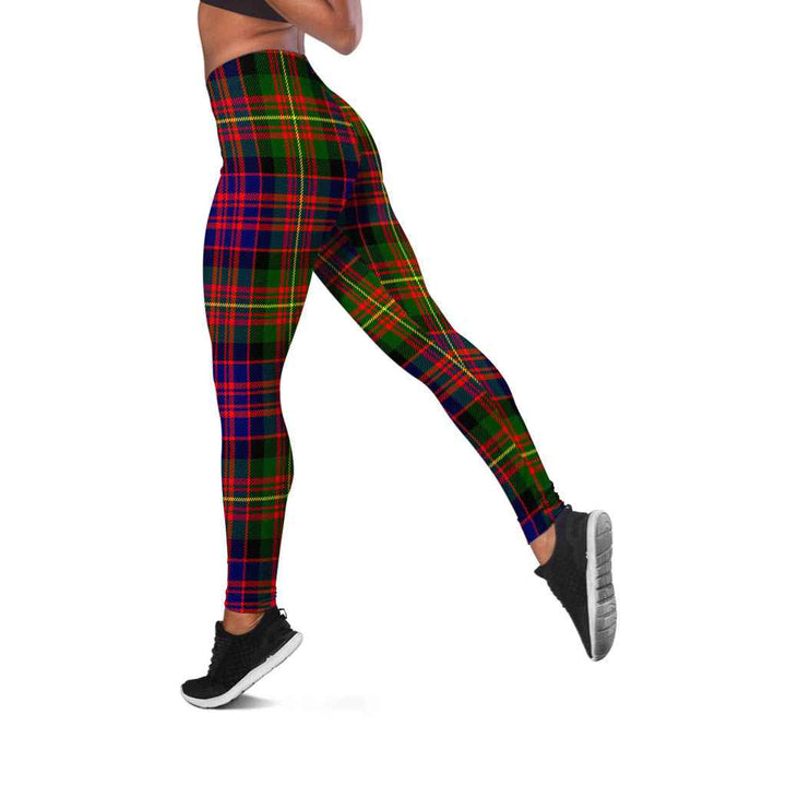 Scottish Carnegie Modern Clan Tartan Women Leggings Tartan Plaid 2