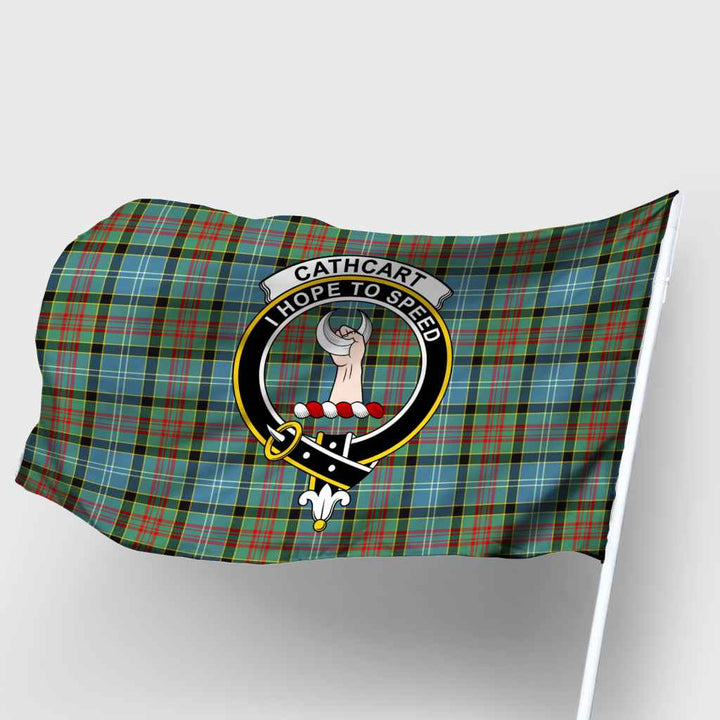 Scottish Cathcart Clan Crest Tartan Flag Parade Tartan Plaid 2