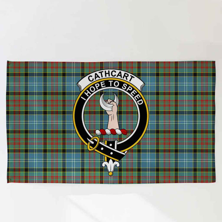 Scottish Cathcart Clan Crest Tartan Flag Parade Tartan Plaid 3