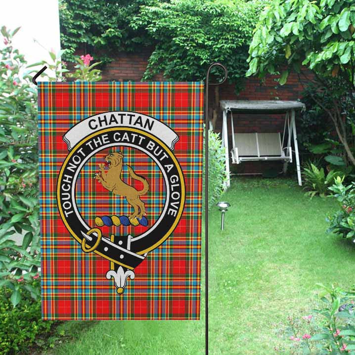 Scottish Chattan Clan Crest Tartan Garden Flag Tartan Plaid 2