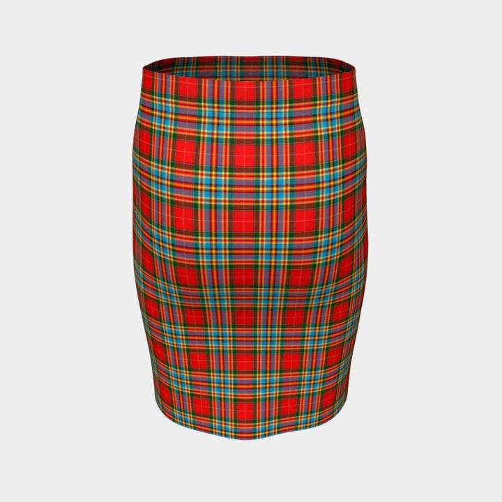 Scottish Chattan Clan Tartan Fitted Skirt Tartan Plaid 4