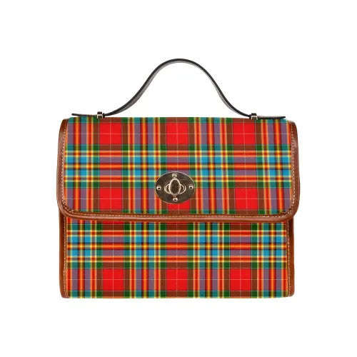 Scottish Chattan Clan Tartan Waterproof Canvas Bag Tartan Plaid 1