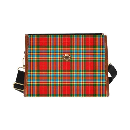 Scottish Chattan Clan Tartan Waterproof Canvas Bag Tartan Plaid 2