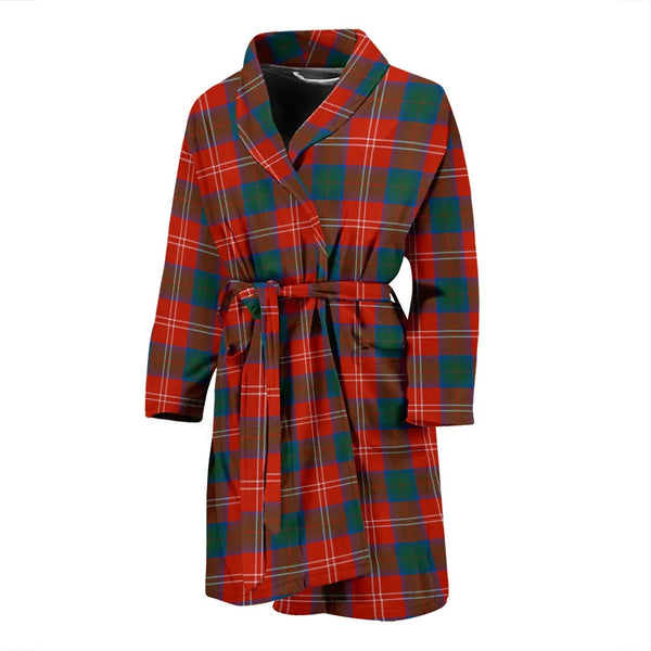 Scottish Chisholm Ancient Clan Tartan Bathrobe 2